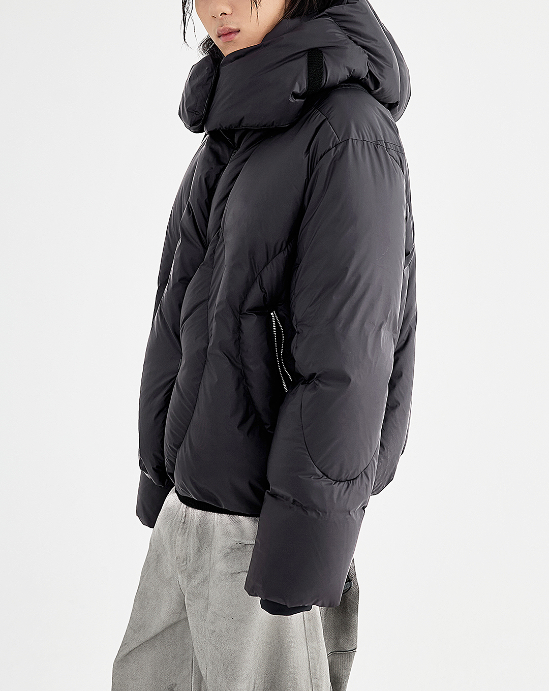 ♂Detachable Hood Down Jacket