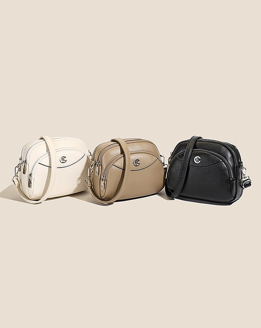 ♀Multi Zip Shoulder Bag