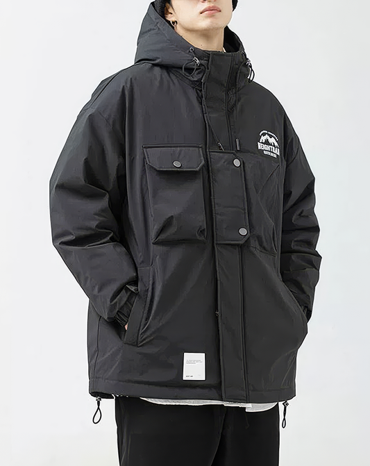 ♂Multi Pocket Down Jacket