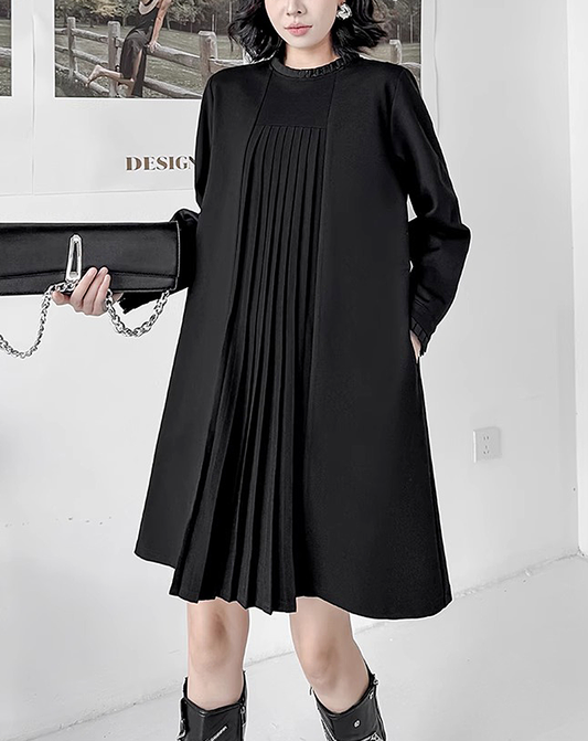 ♀Center Pleat Dress