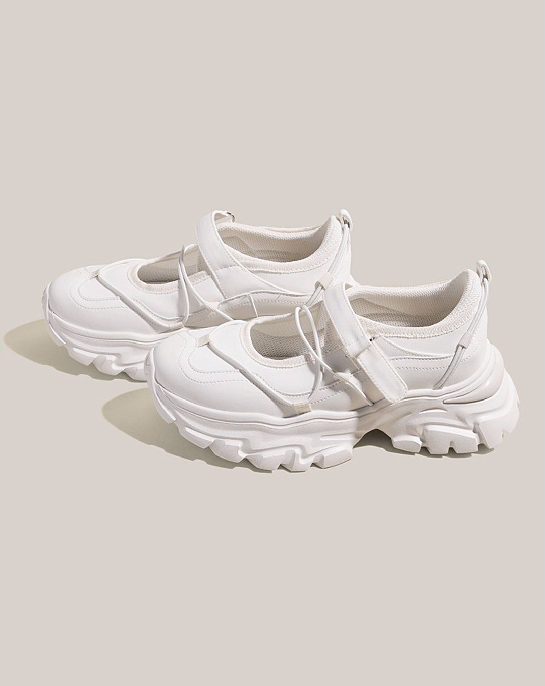 ♀Gravity Step Platform Sandals