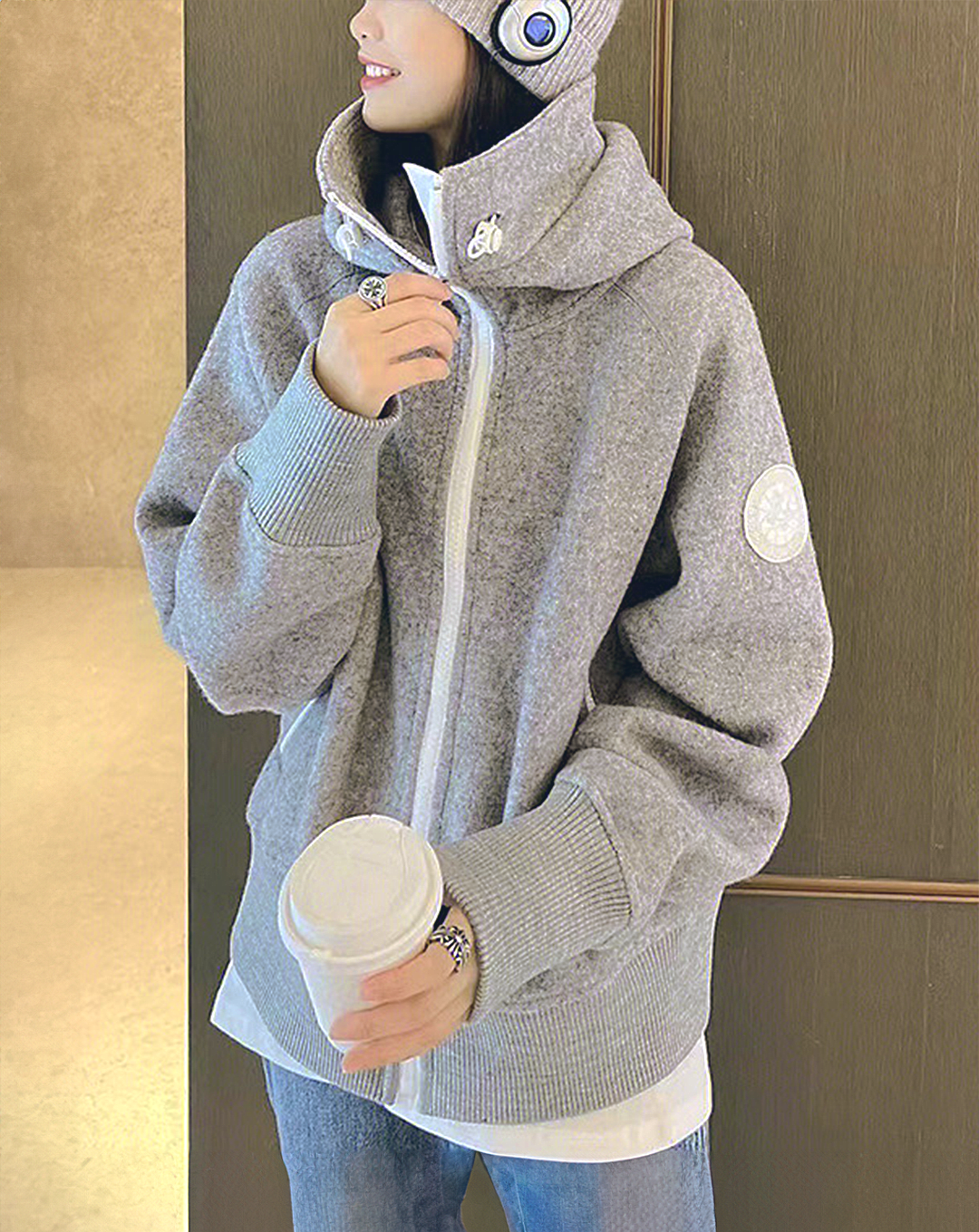♀Oversized Big Hoodie