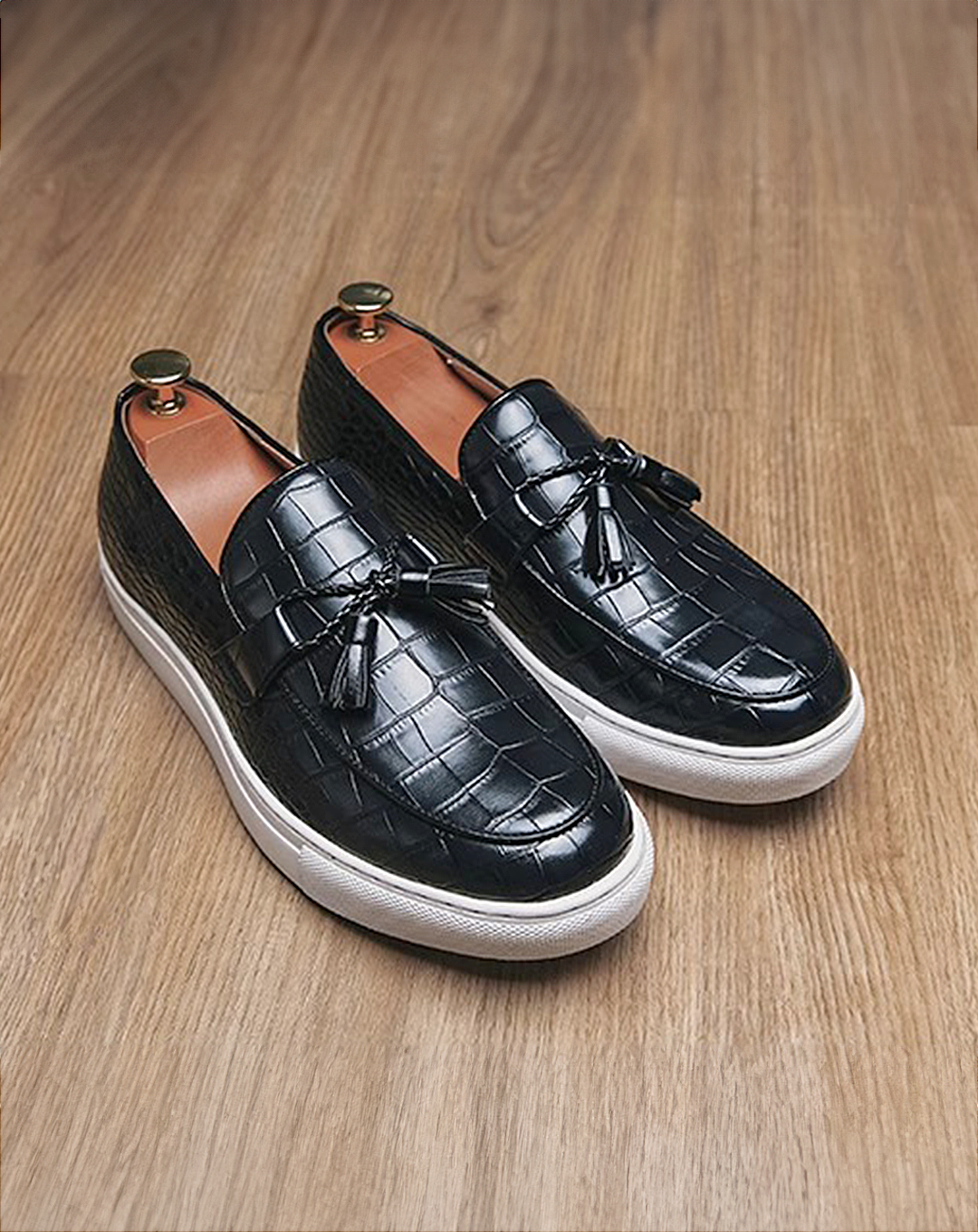 ♂Embossed Luxe Loafers