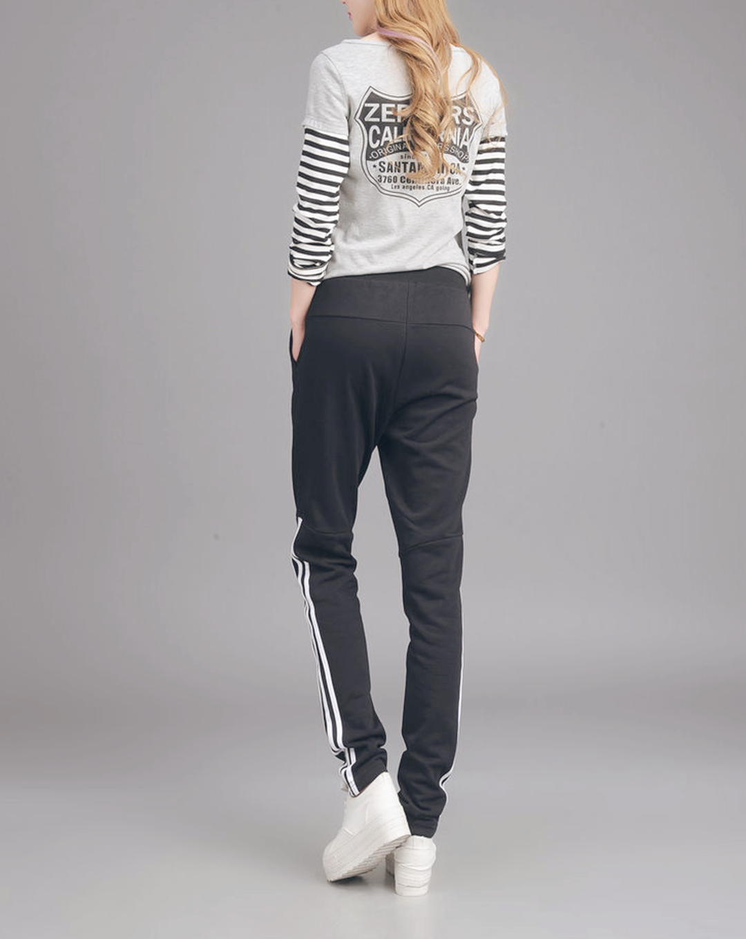 ♀Multiline Sports Pants