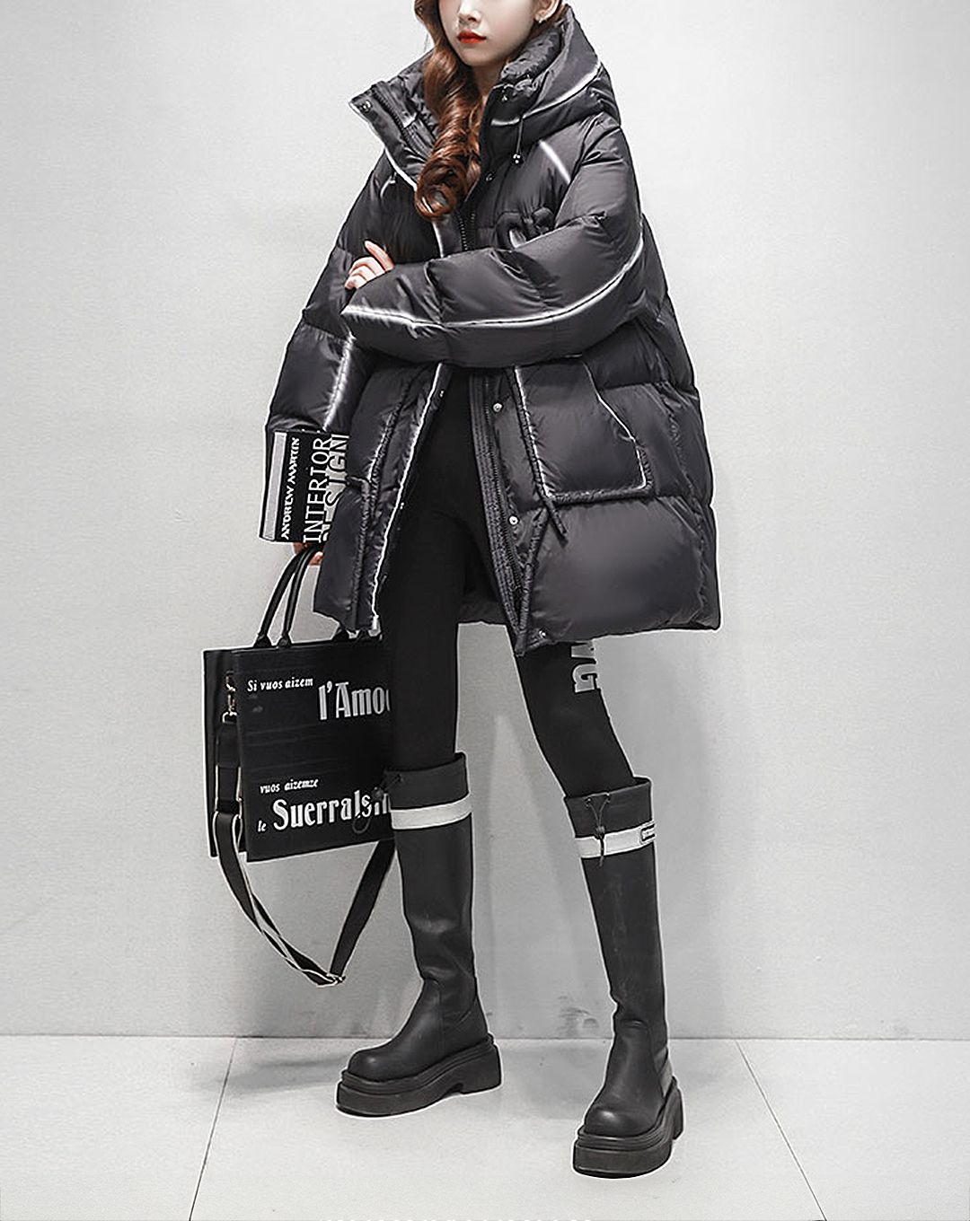 ♀Hooded Down Jacket