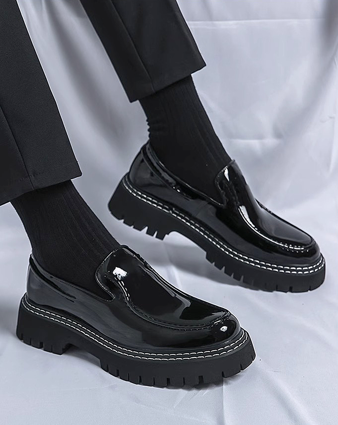 ♂Chunky Gloss Loafers