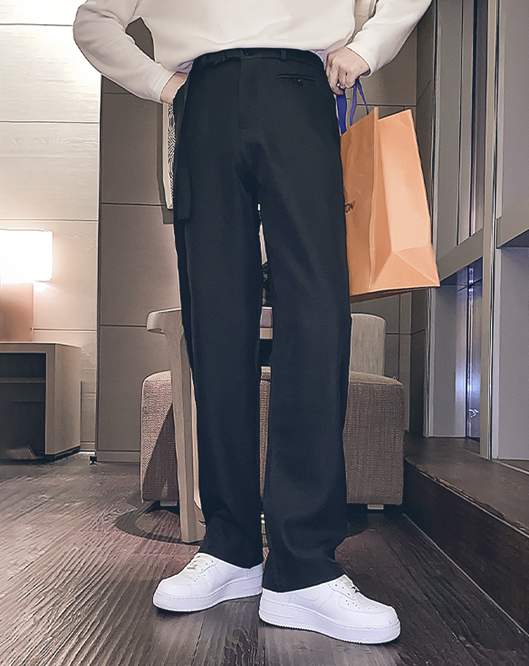♂Men's Loose Belt Pants