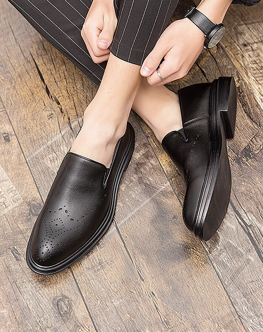 ♂Urban Brogue Slip-On