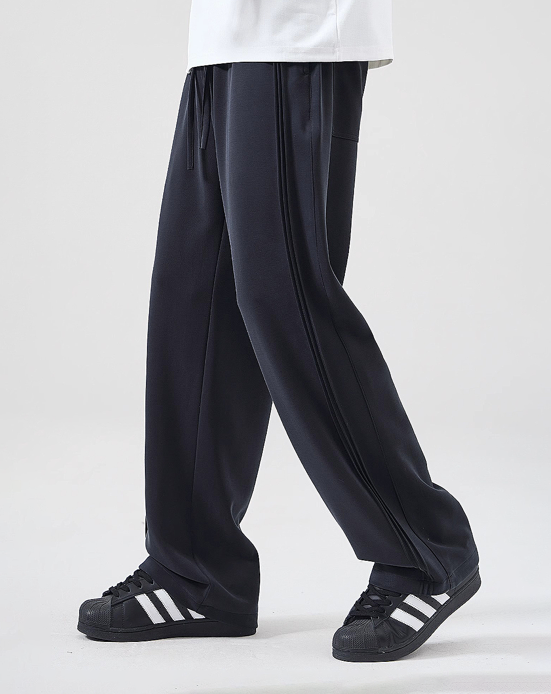 ♂Pleated Line Pants