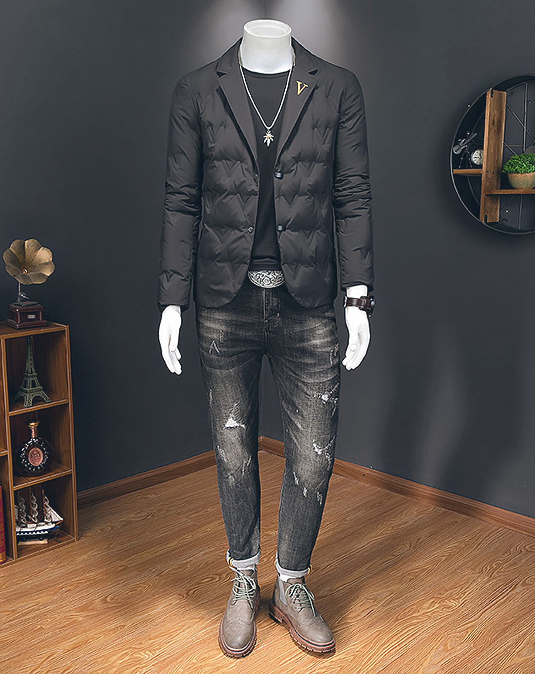 ♂Slim Light Down Jacket