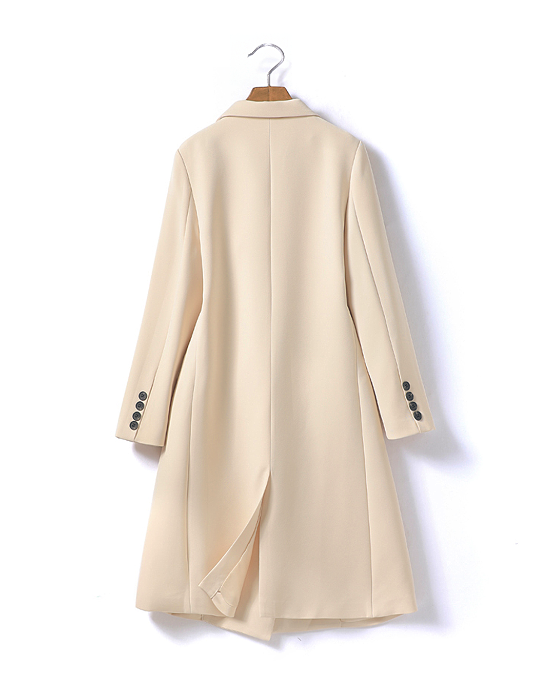 ♀Double Breasted Long Jacket