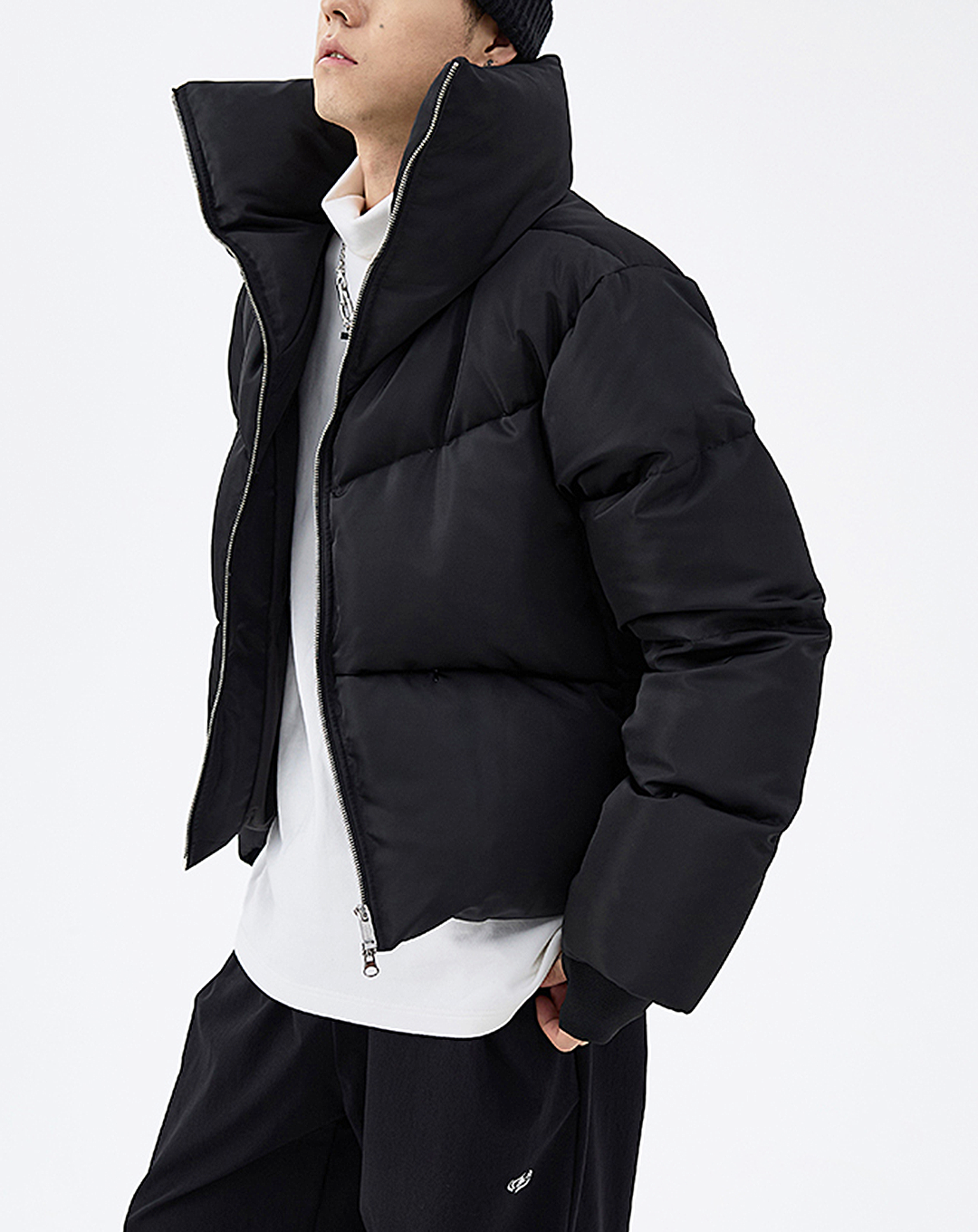 ♂High Collar Down Jacket