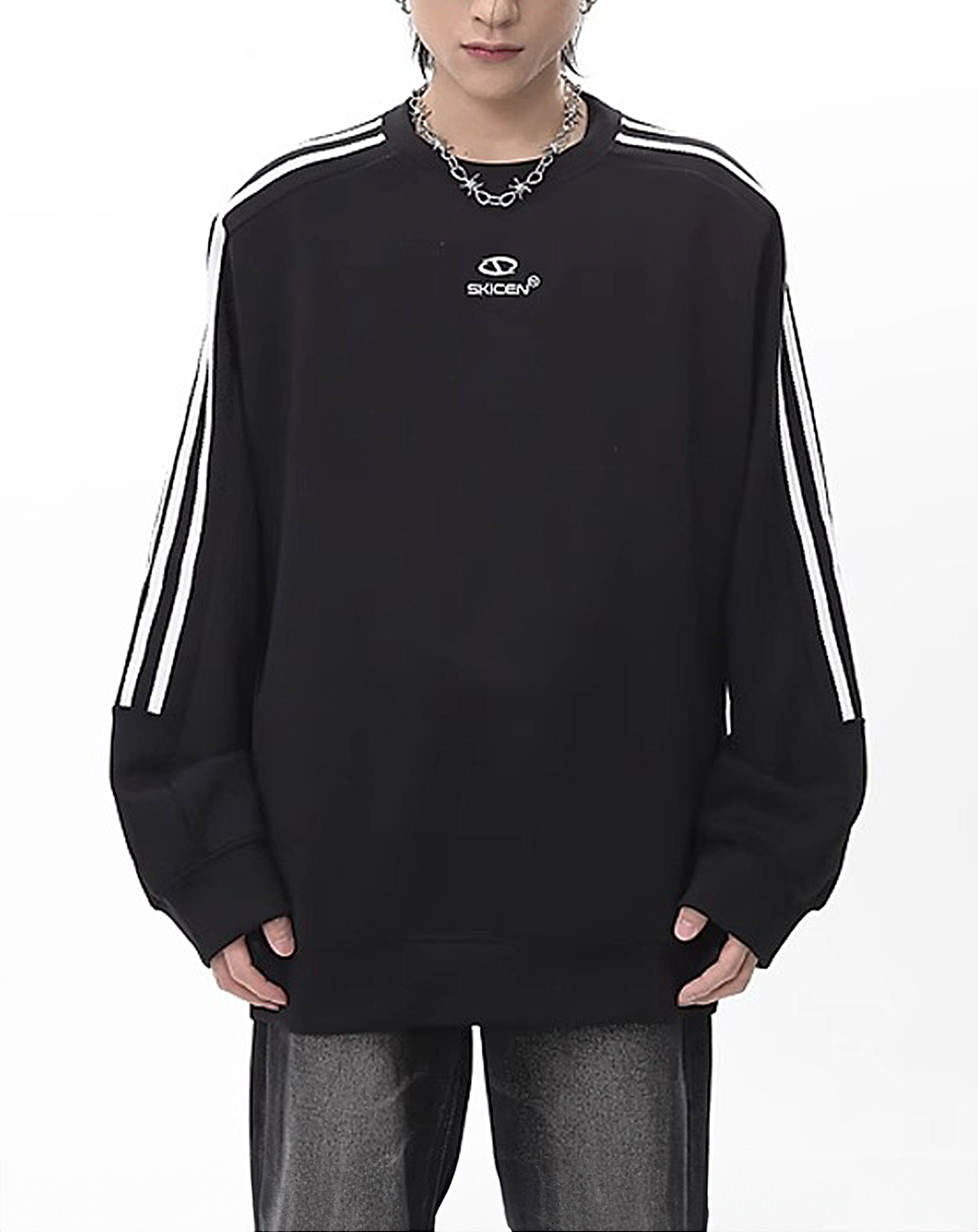 ♂Mono Stripe Sweatshirt