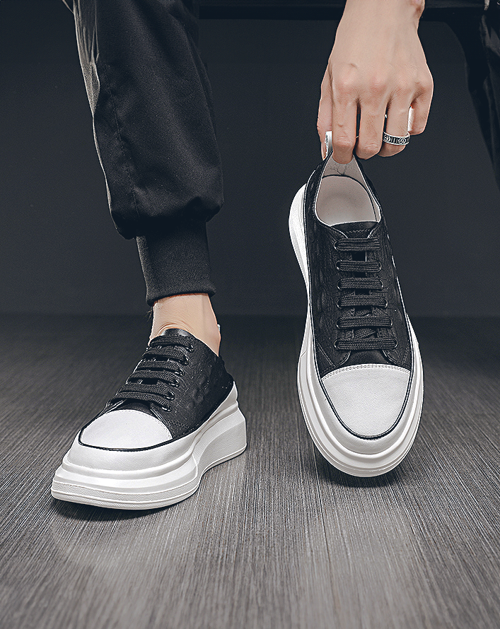 ♂♀本革/Leather Flat Sneakers