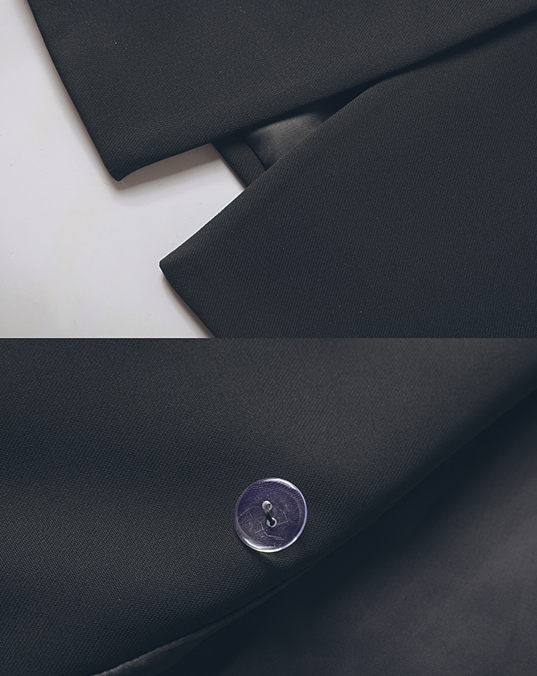 ♀Gold Button Double Breasted Long Jacket