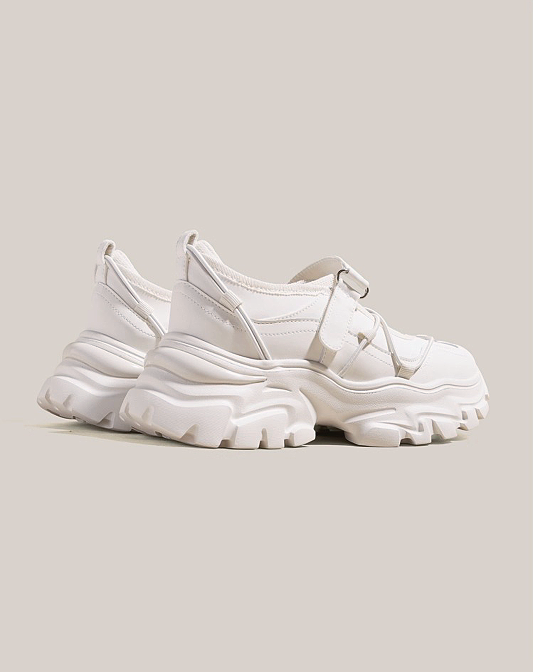 ♀Gravity Step Platform Sandals
