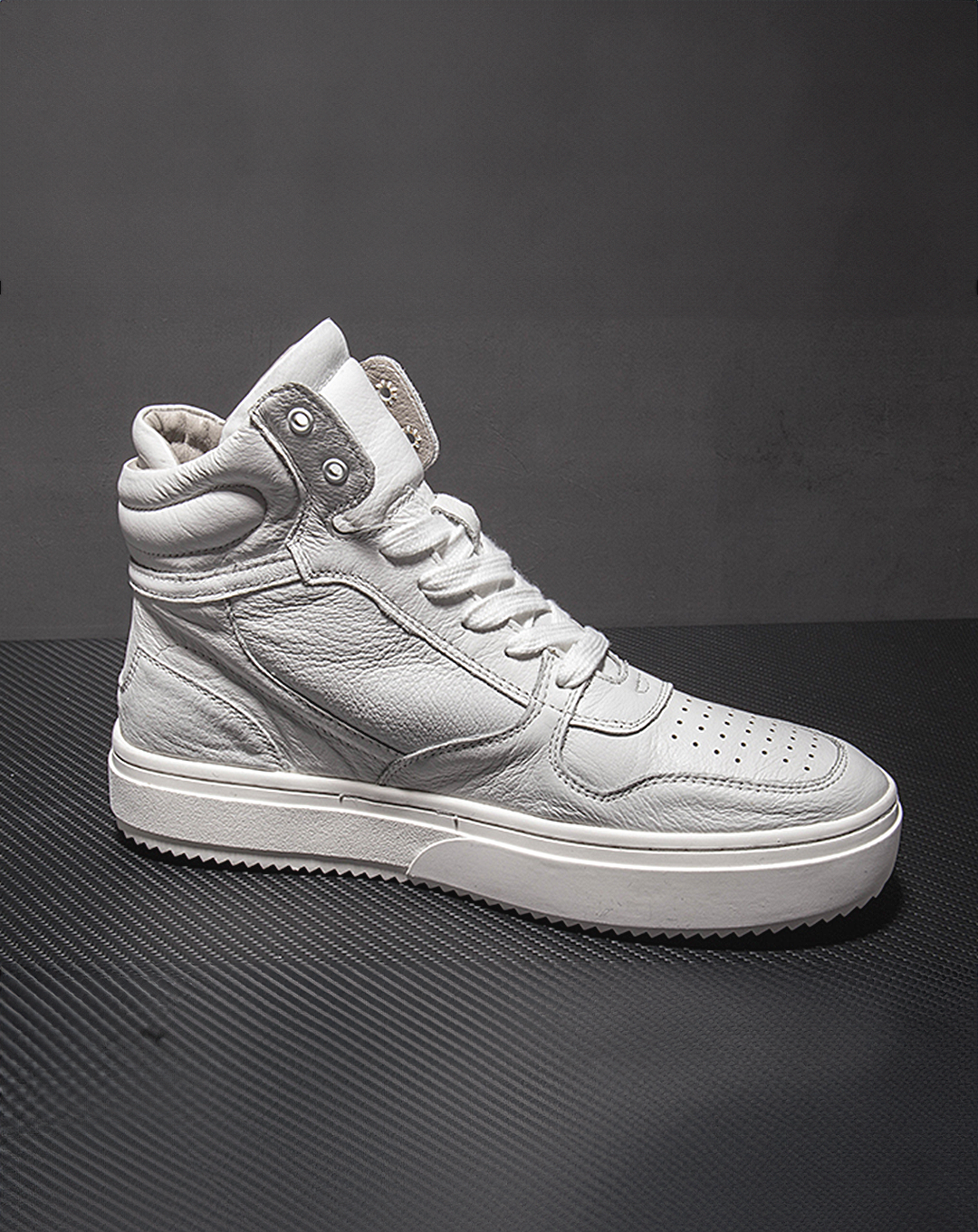 ♂♀本革/High-Cut Sporty Sneakers