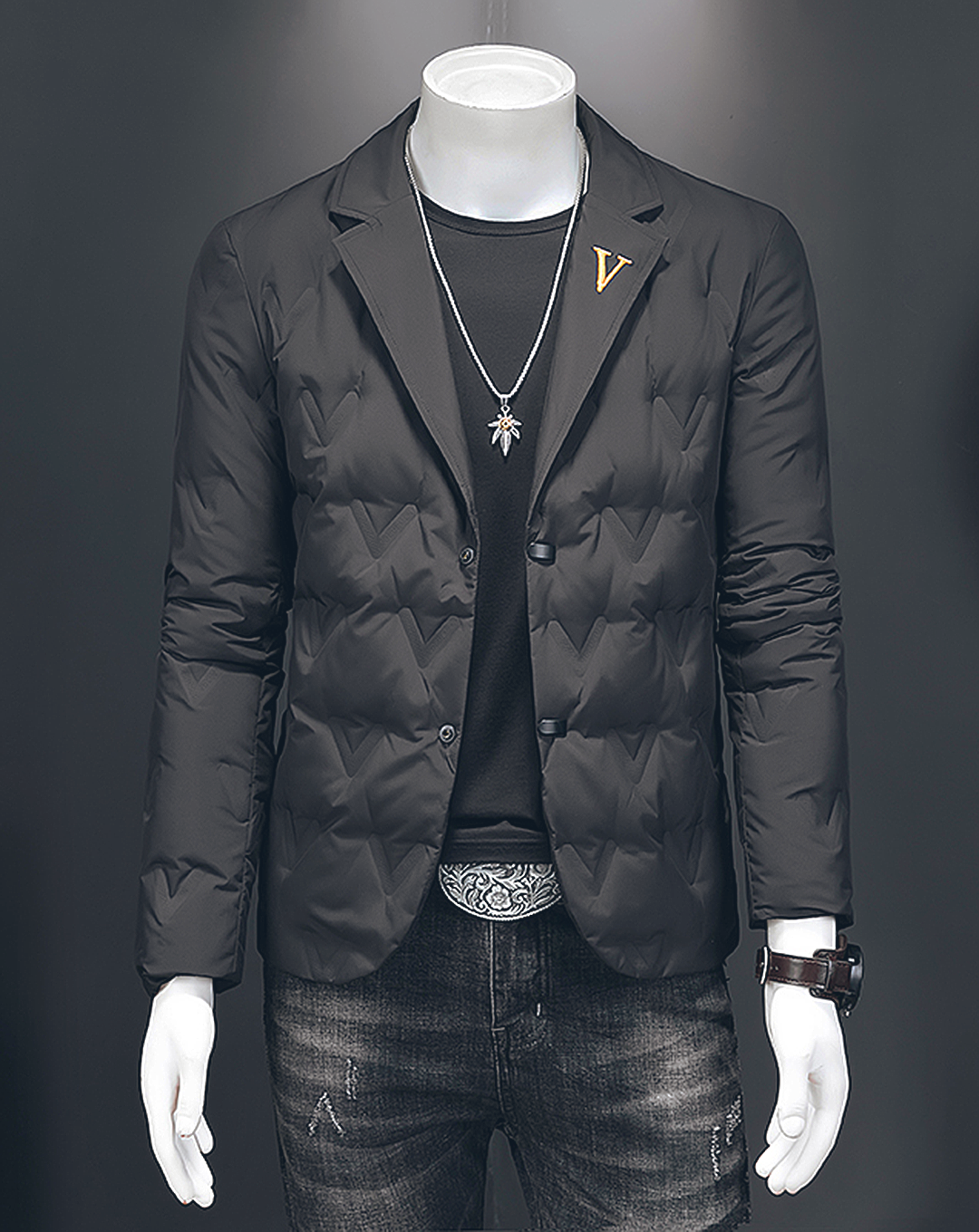 ♂Slim Light Down Jacket