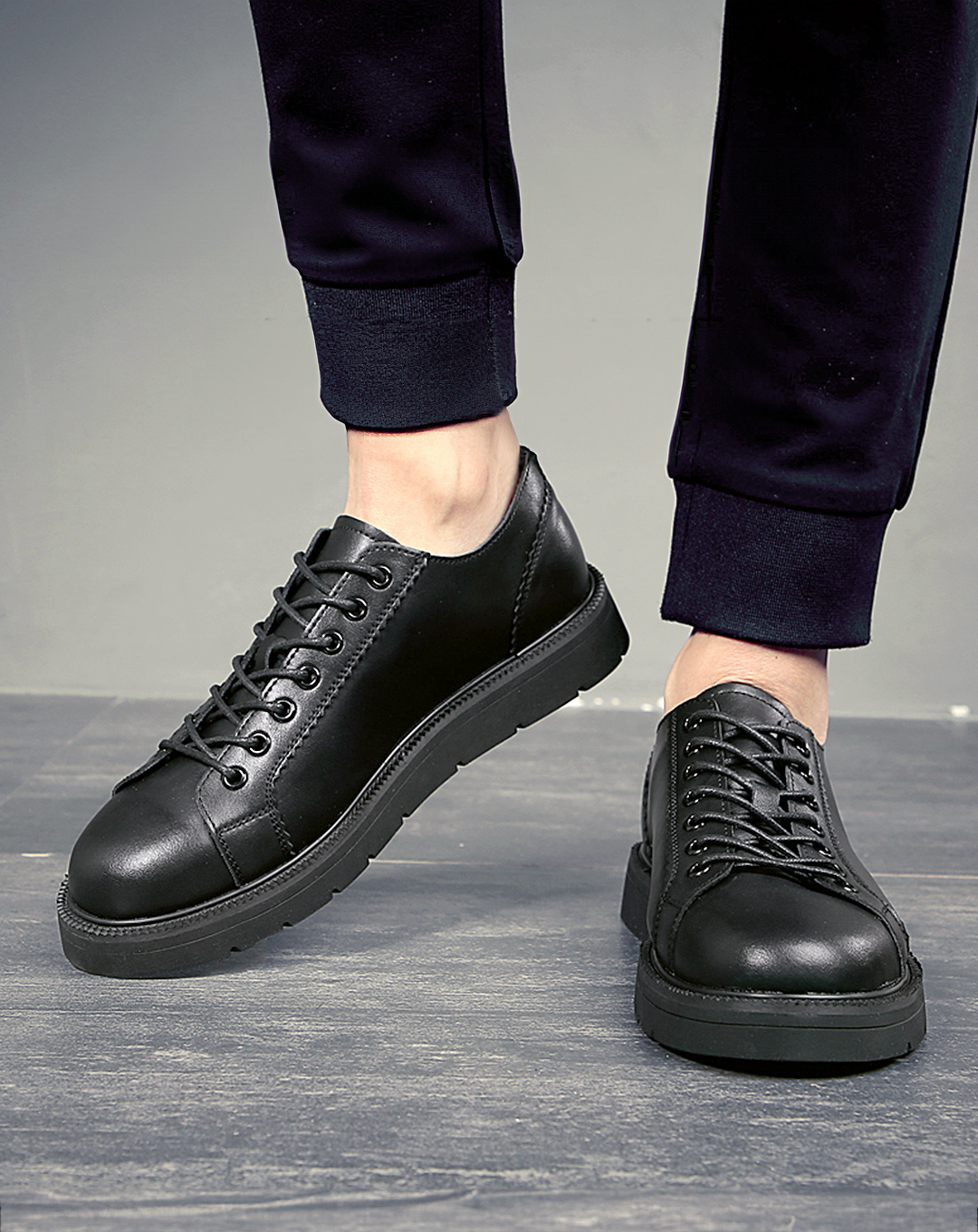 ♂本革/Round Toe Leather Shoes