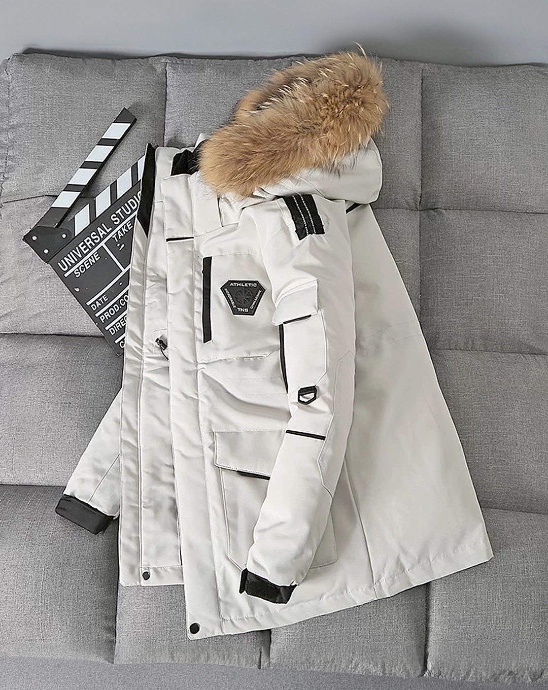 ♂Multi Pocket Down Jacket