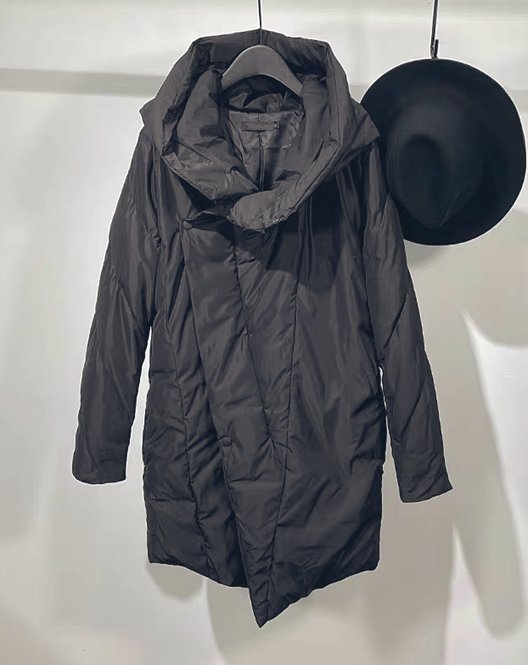 ♂Asymmetric Middle Down Jacket