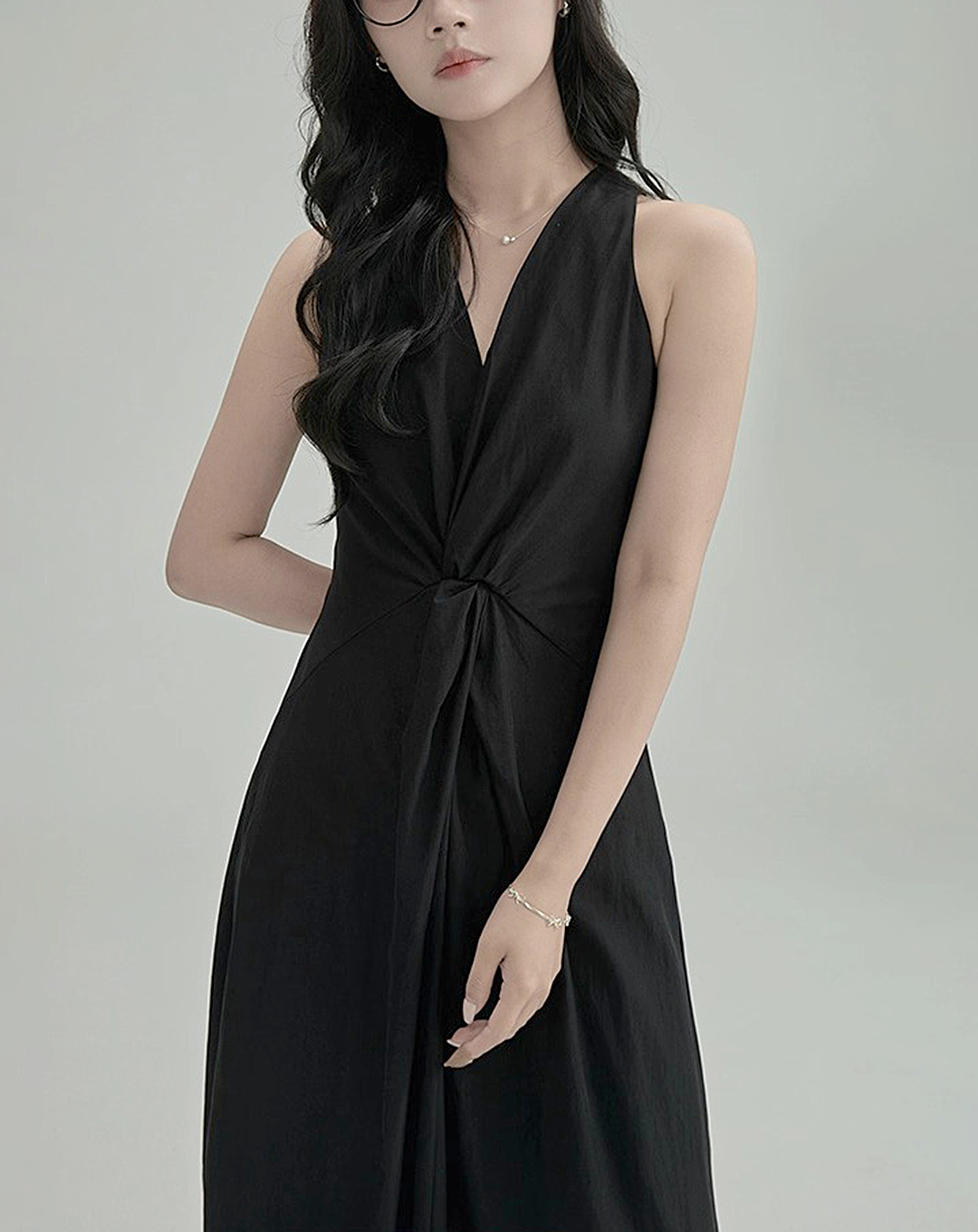 ♀Front Twist Dress