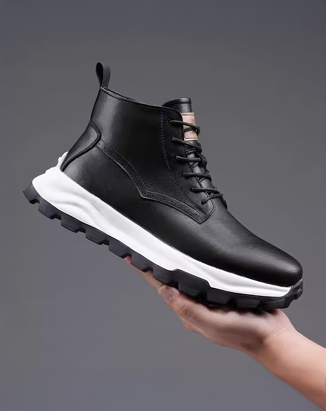 ♂本革/Chunky Sole Leather Boots