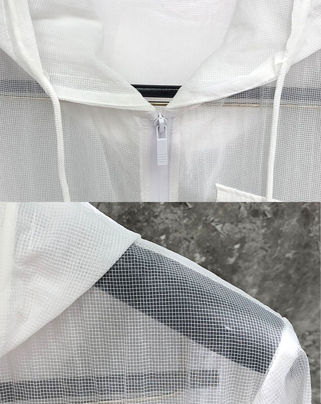 ♂Striped Sleeve Windbreaker