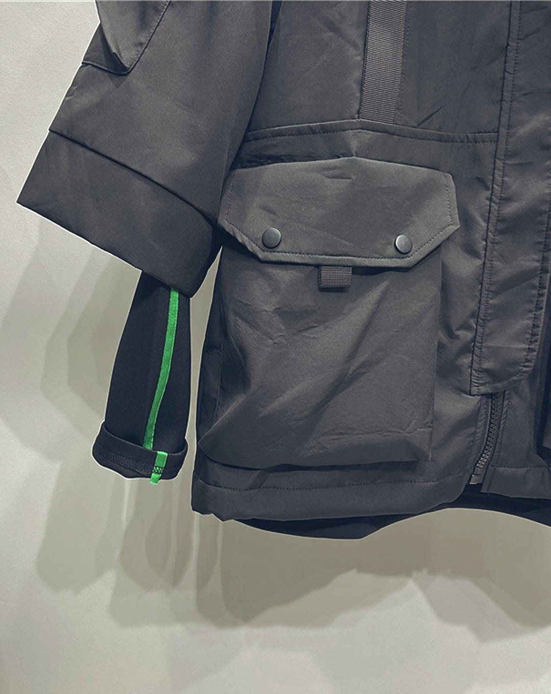 ♂Three-Quarter Sleeve Strap Jacket