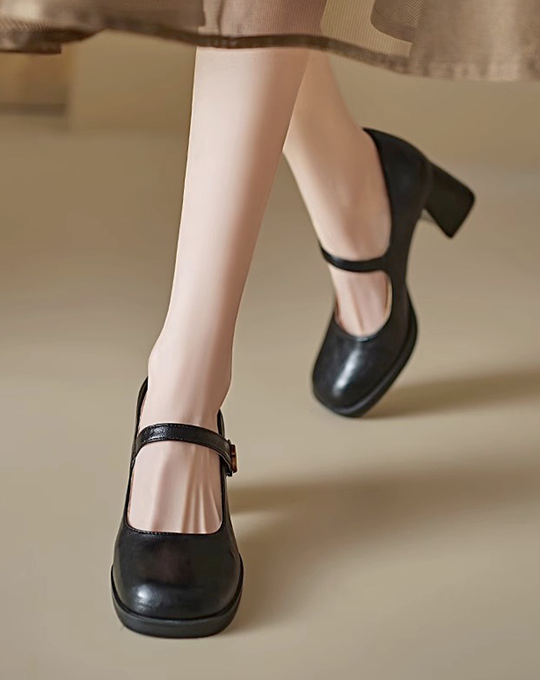 ♀Gold Charm Pumps
