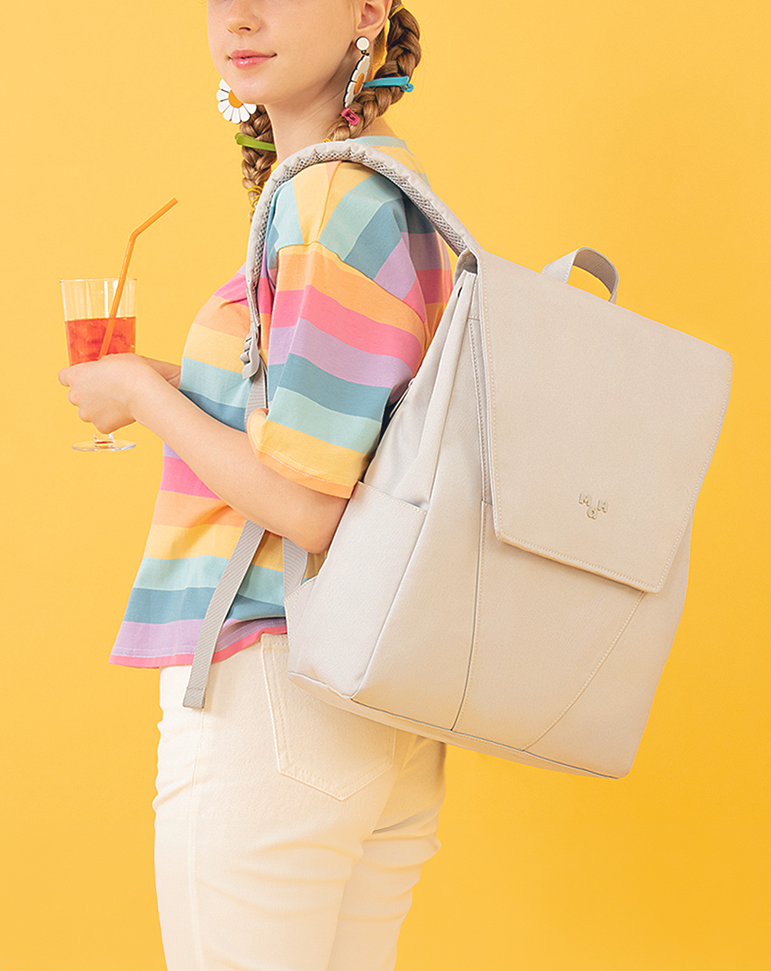 Simple Square Backpack