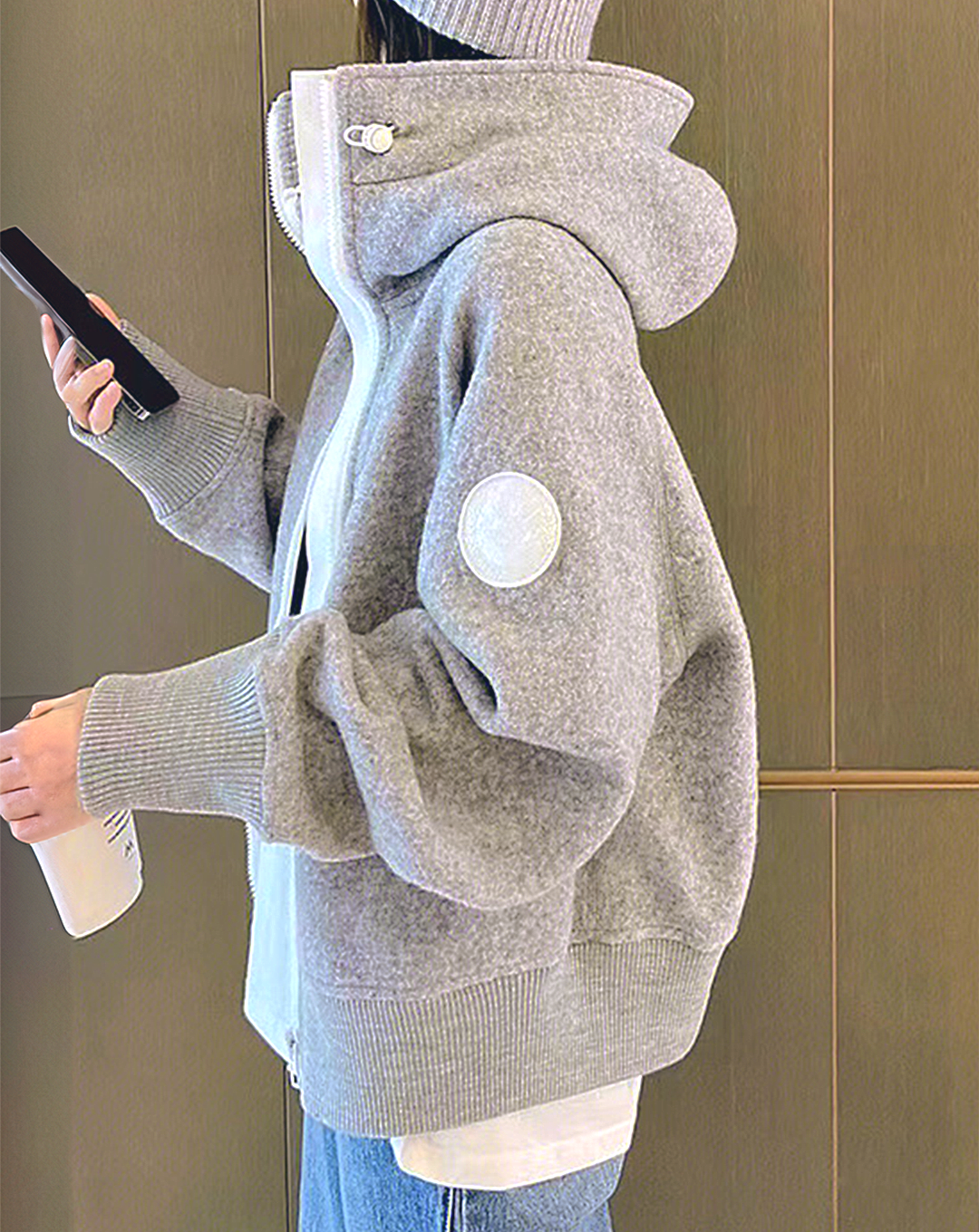 ♀Oversized Big Hoodie