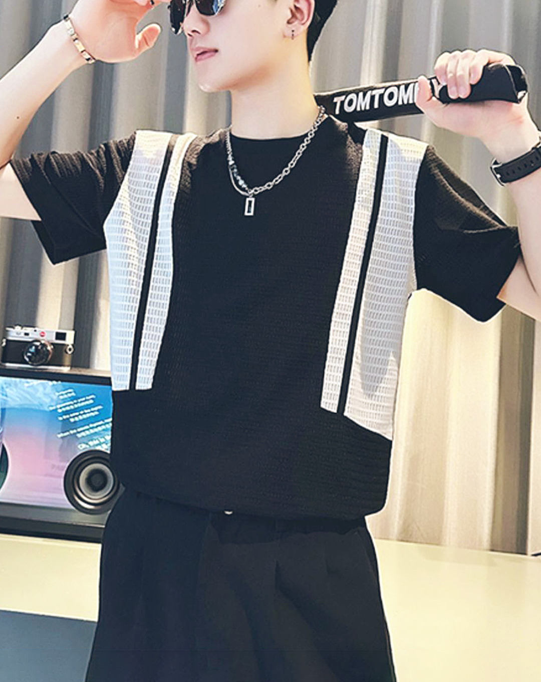 ♂Sideline Design Comfortable T-shirt