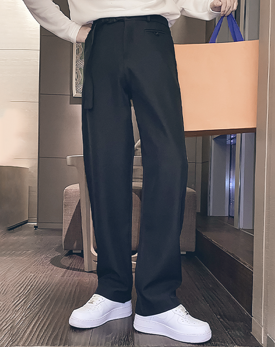 ♂Men's Loose Belt Pants