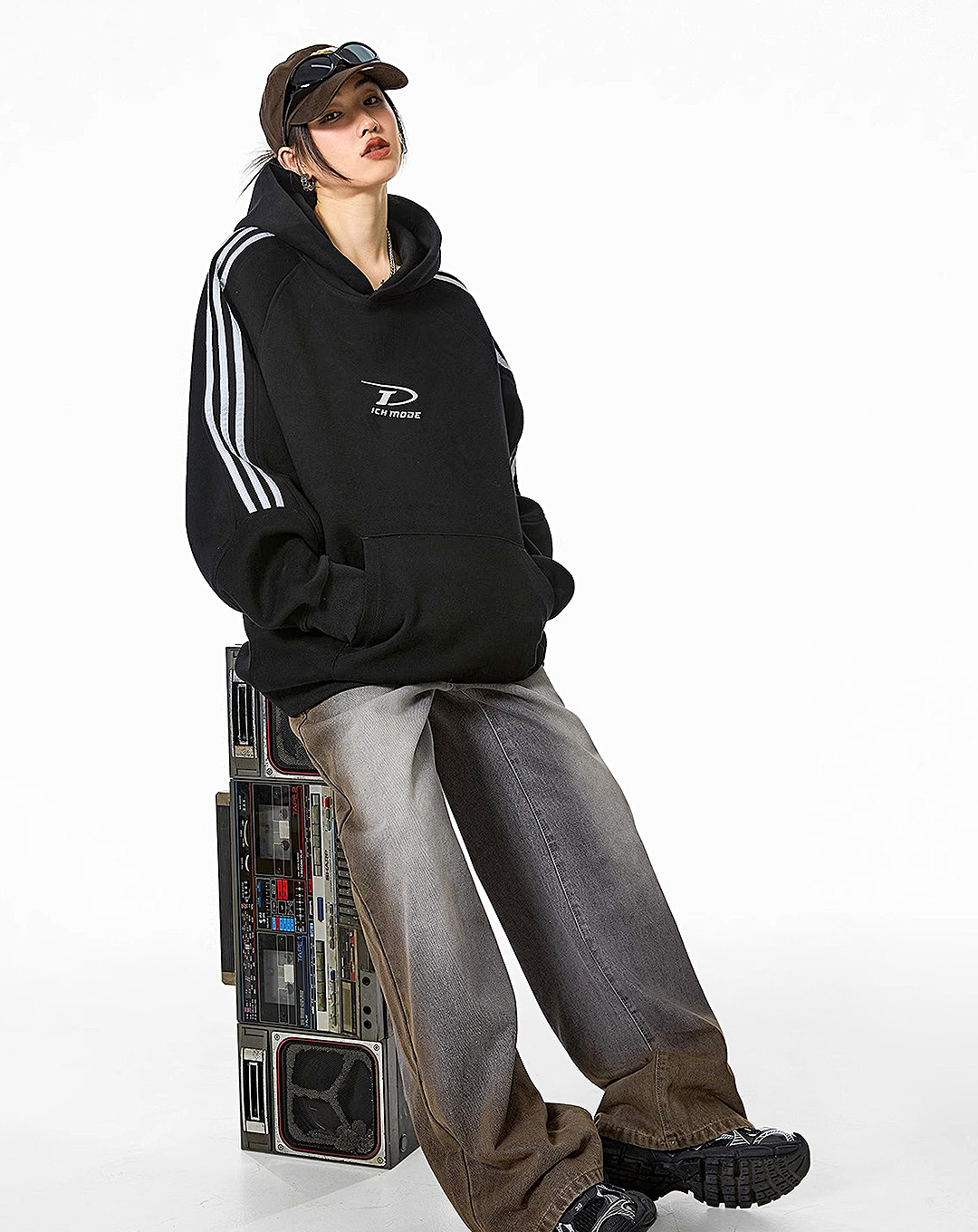 ♀Center Logo Hoodie