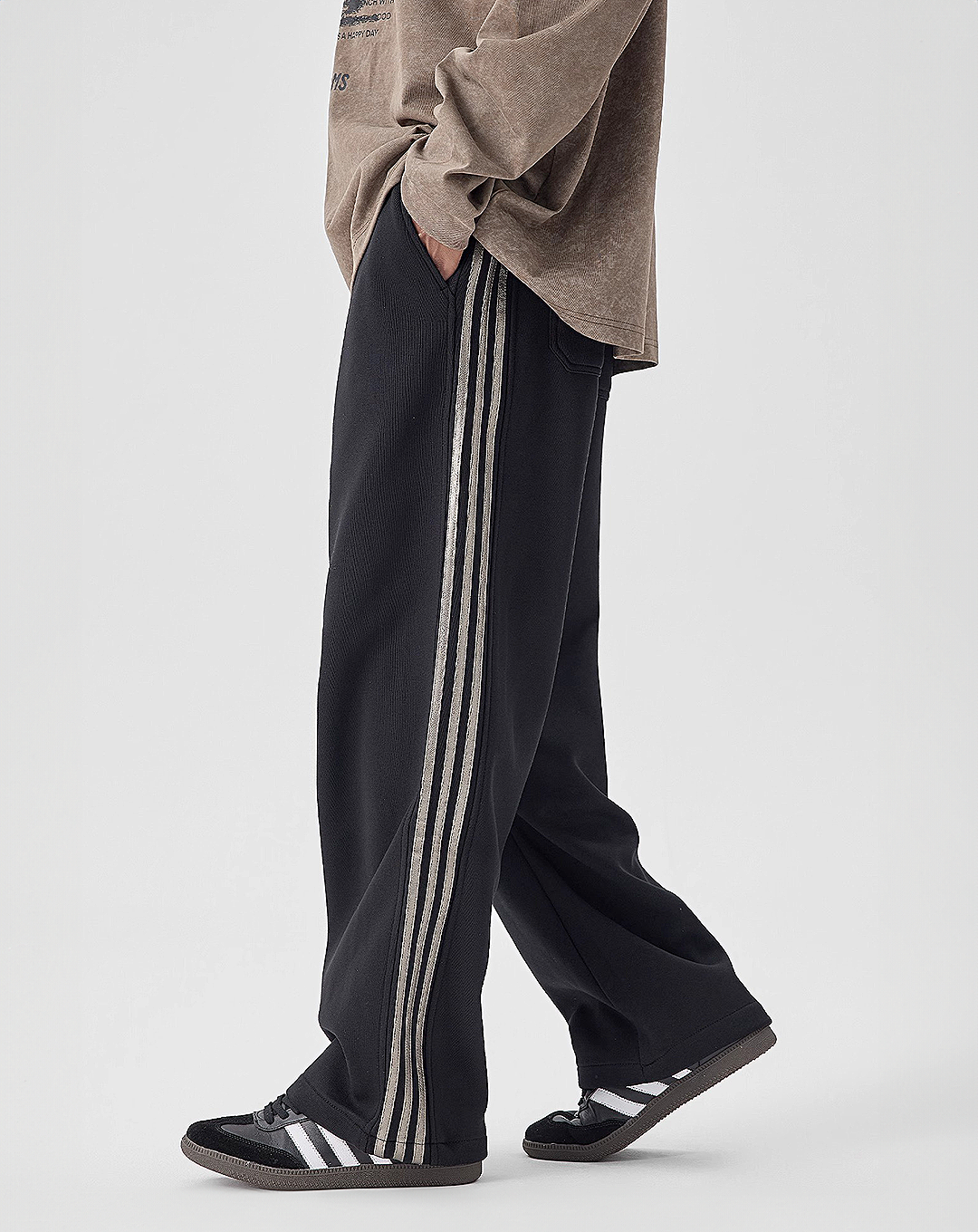 ♂Side Stripe Flow Pants