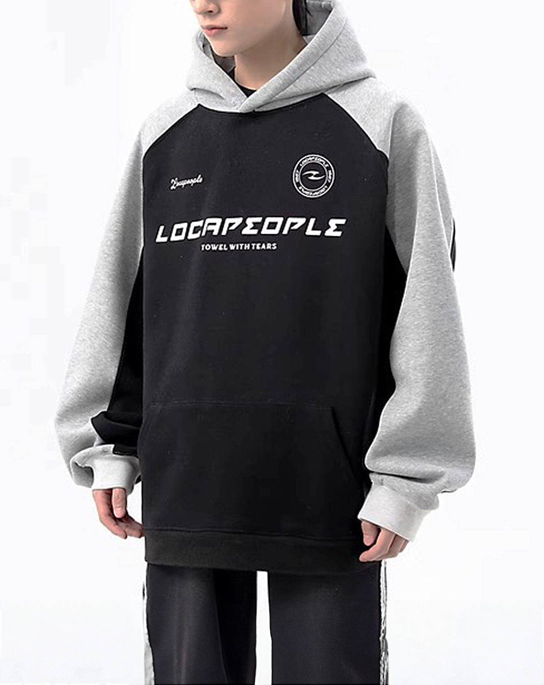 ♂Logo Contrast Hoodie
