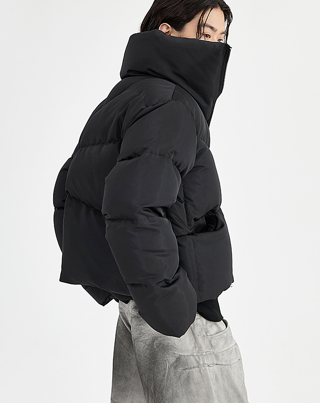 ♂High Collar Down Jacket