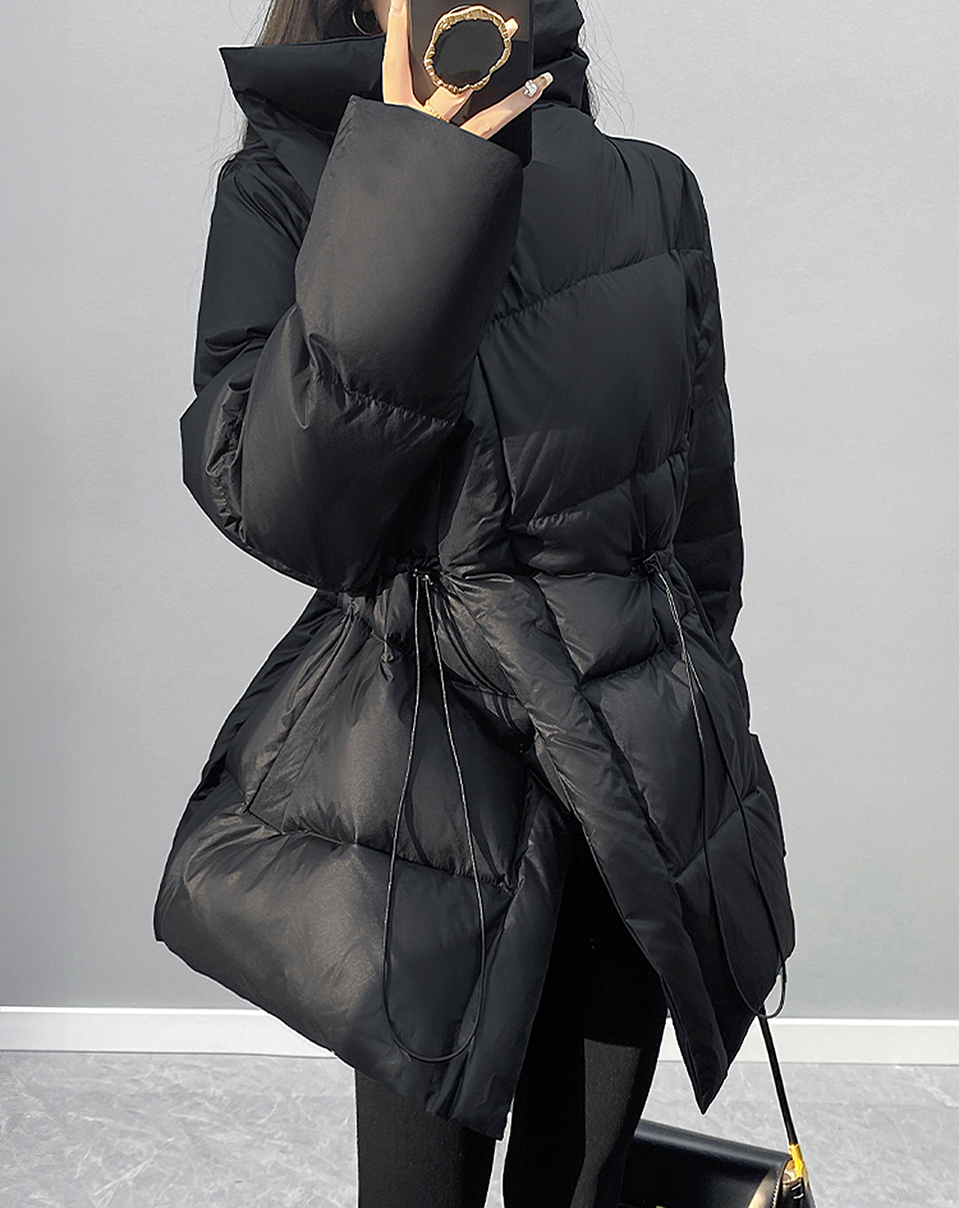 ♀ Big Collar Down Jacket