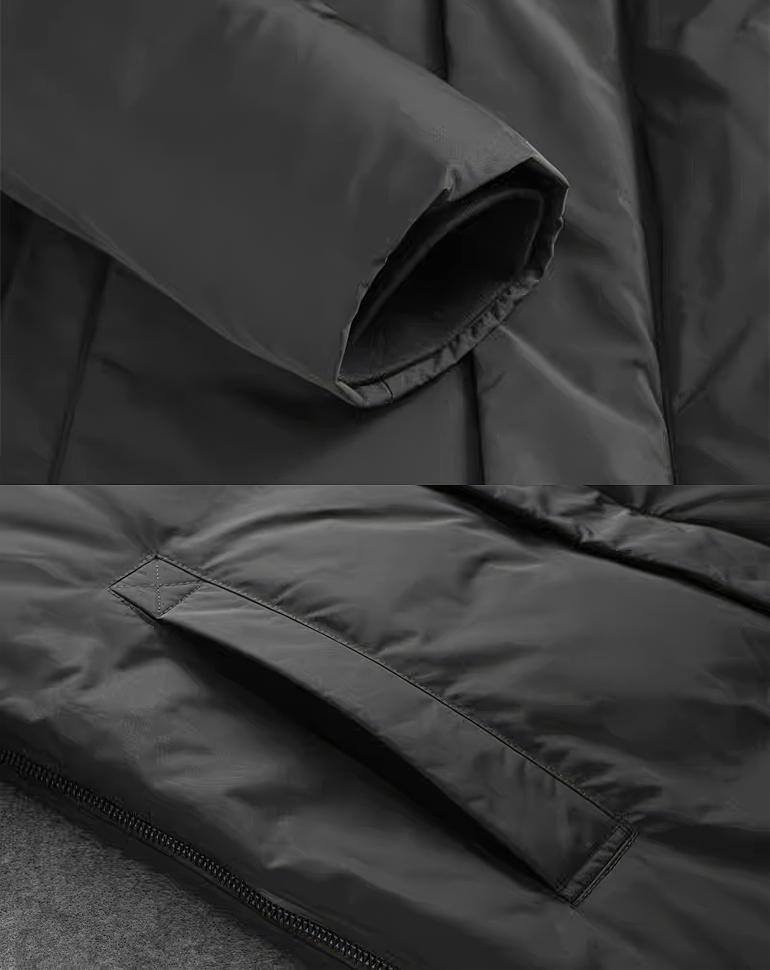 ♂Black Puffer Coat