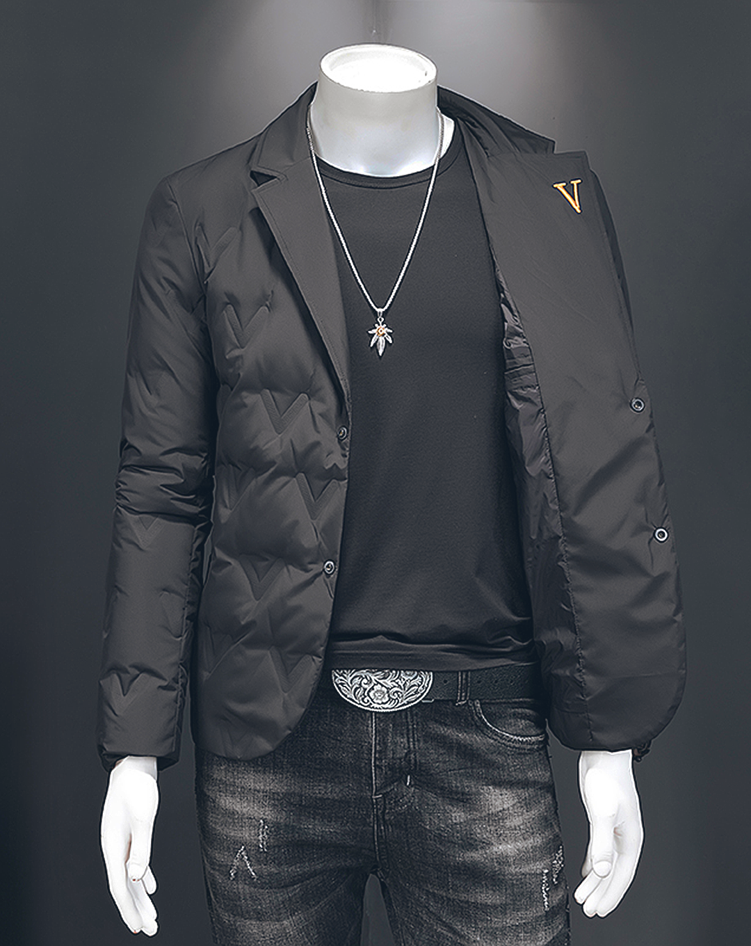 ♂Slim Light Down Jacket