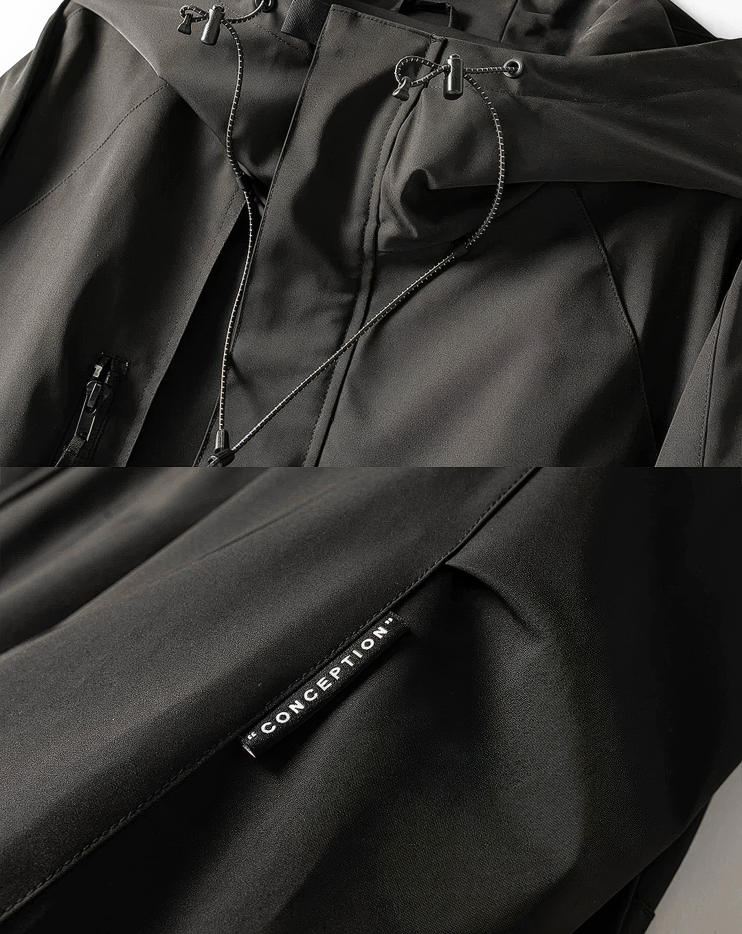 ♂Oversized Hooded Technical Jacket