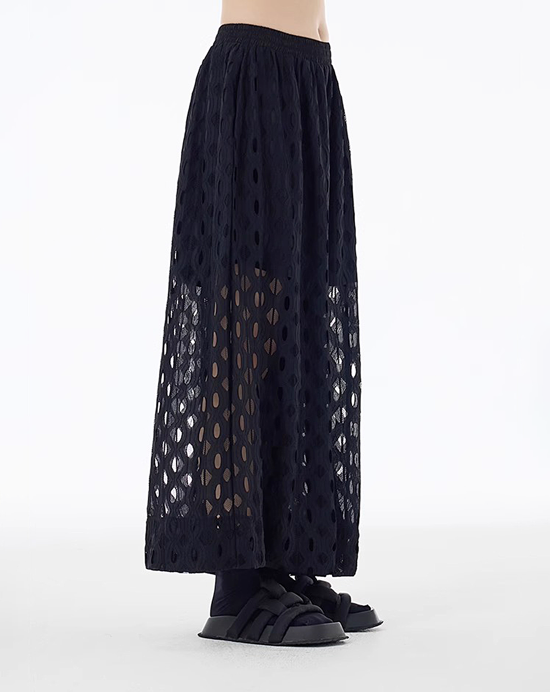 ♀Sheer Dot Pants