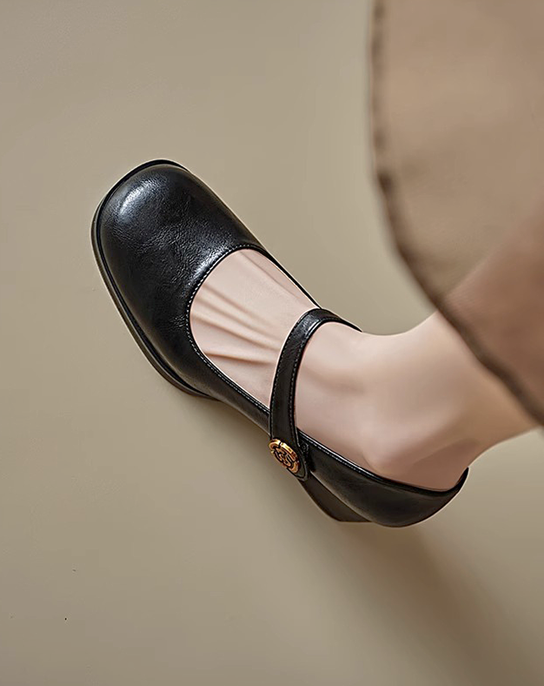 ♀Gold Charm Pumps