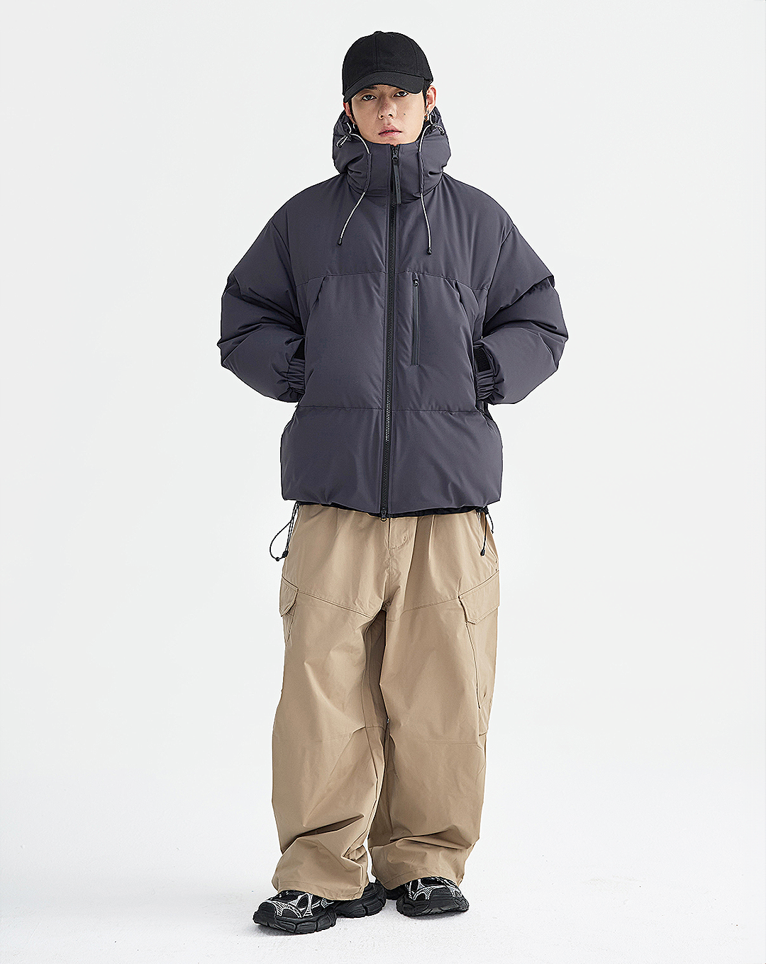 ♂Hood Warm Down Jacket