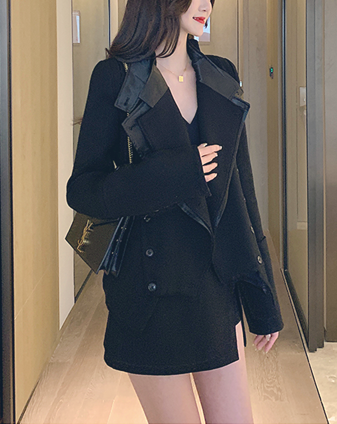 ♀Layer Collar Jacket