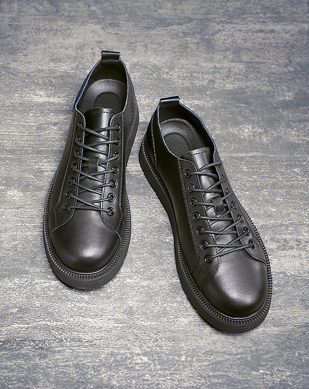 ♂本革/Round Toe Leather Shoes