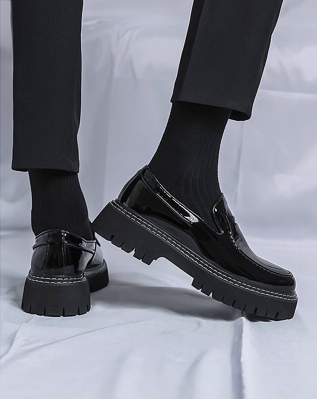 ♂Chunky Gloss Loafers