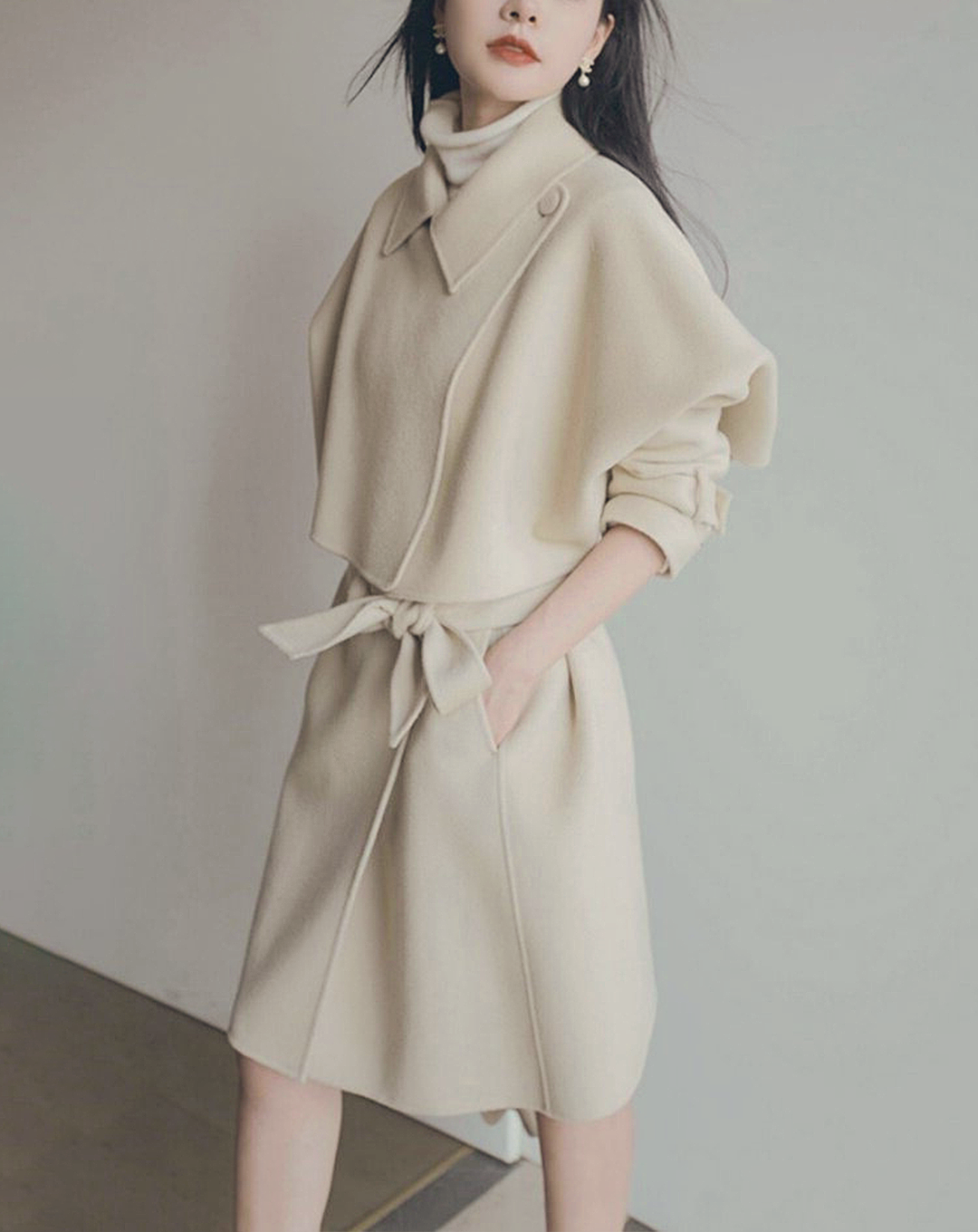 ♀Short Coat & Gilet Dress