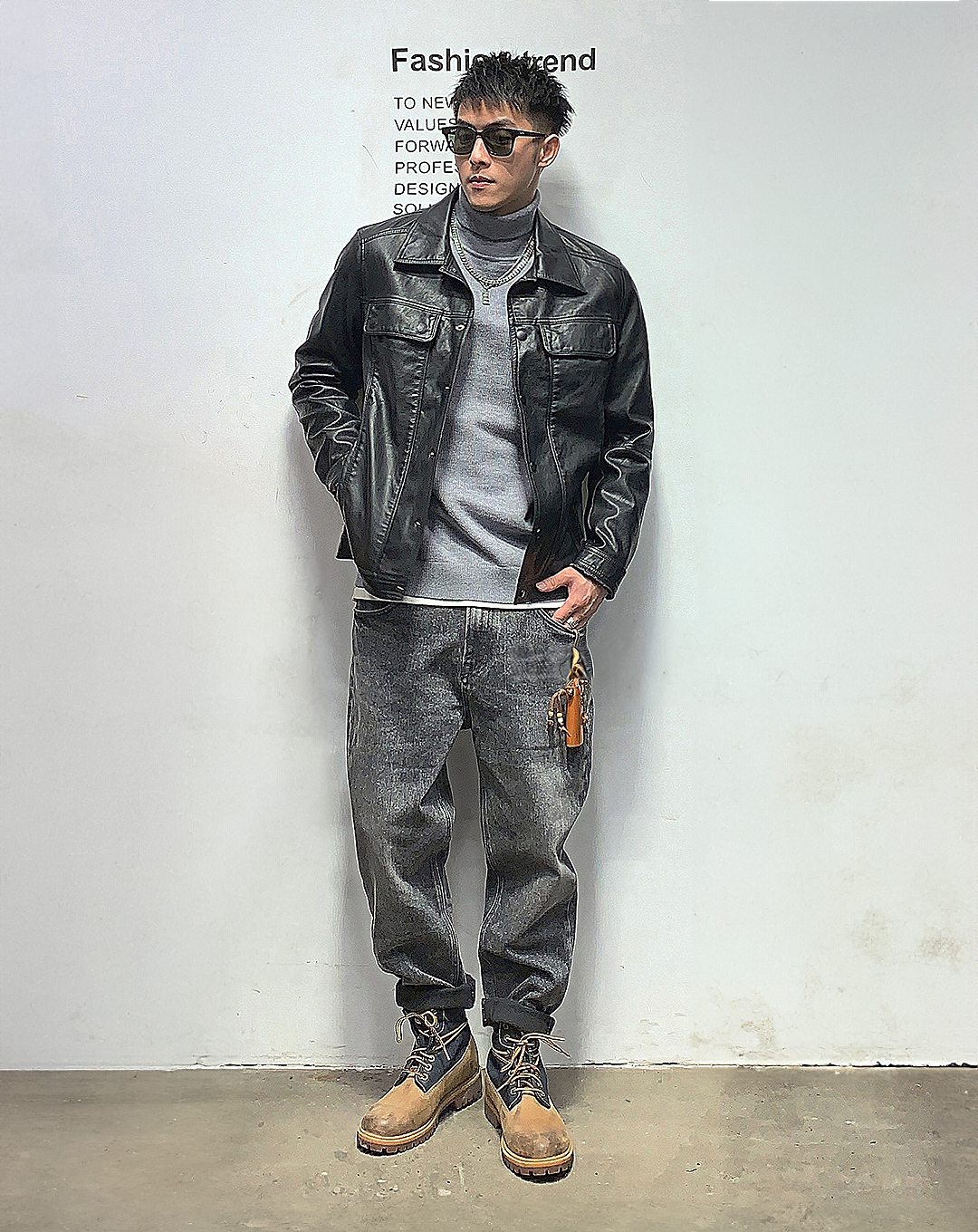 ♂Casual Leather Jacket